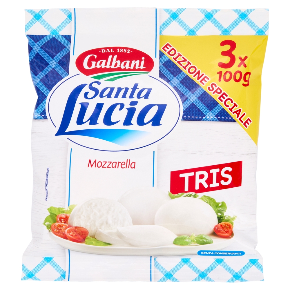Galbani Santa Lucia Mozzarella 3 x 100 g